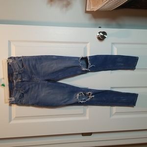 Lucky Brand Distressed Legging Jeans